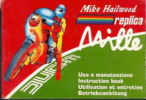 MHR Mille Ducati Owners Manual